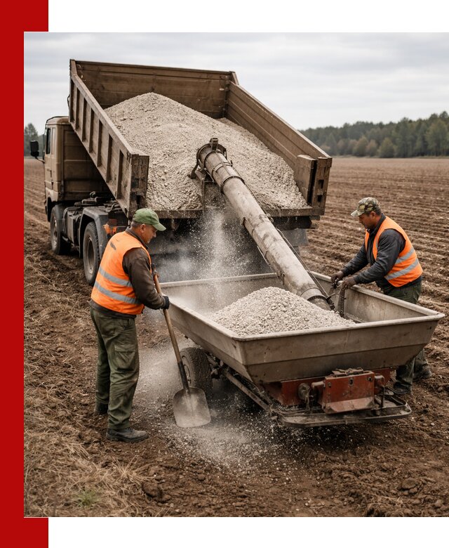 Доставка и продажа суперфосфата оптом и в розницу в Пензе
