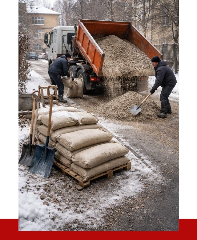Противогололедные материалы оптом в Пензе от 4311 р. | ПРОНЕРУДПнз