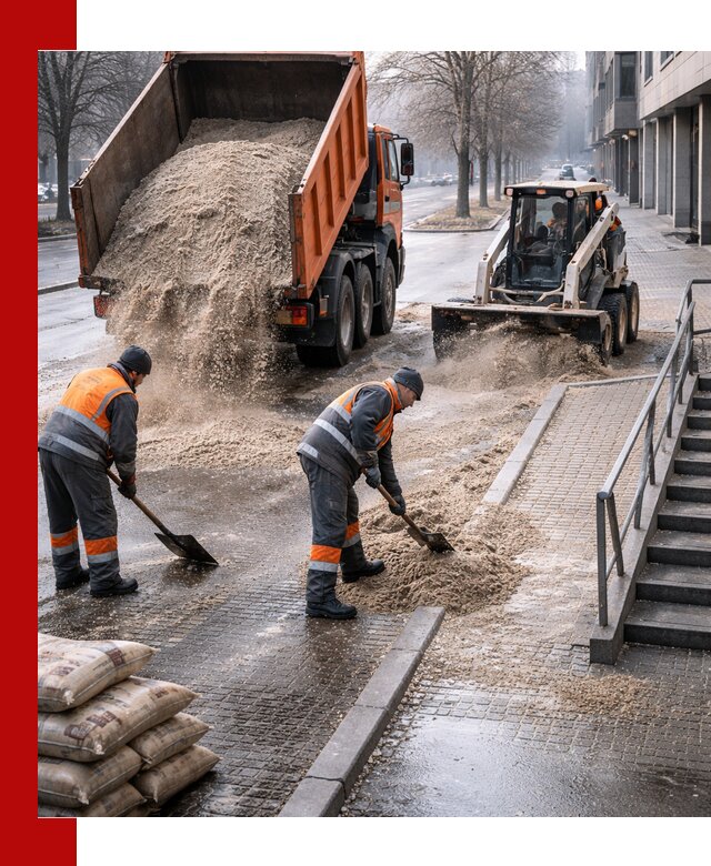 Поставка противогололедных материалов в Пензе
