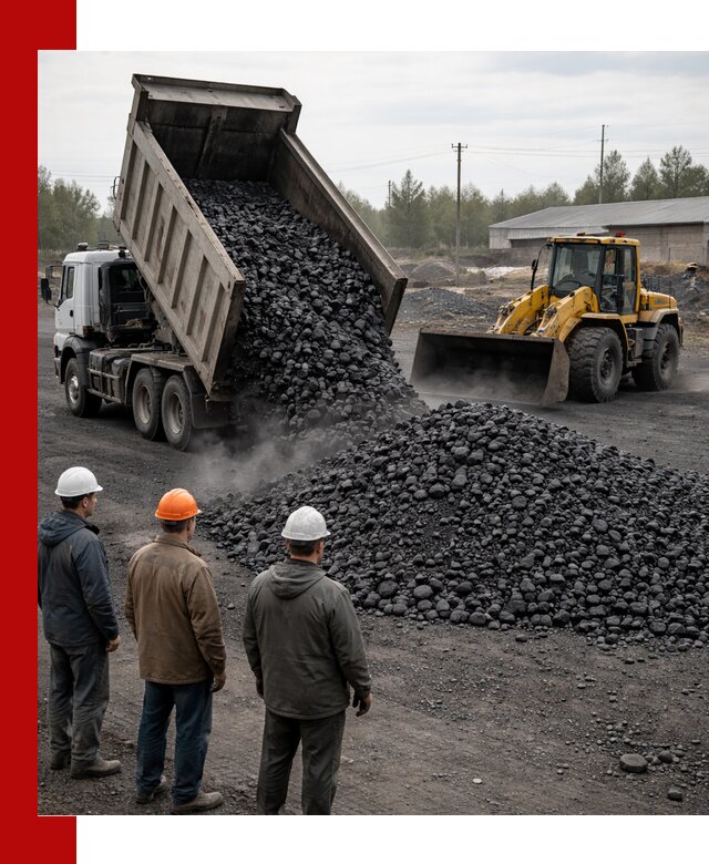 Доставка угля антрацита в Пензе с самосвалами и погрузкой