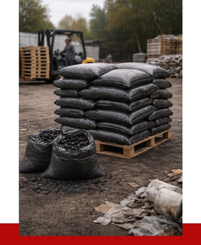 Купить уголь в мешках с доставкой в Пензе от 7699 р. | ПРОНЕРУДПнз