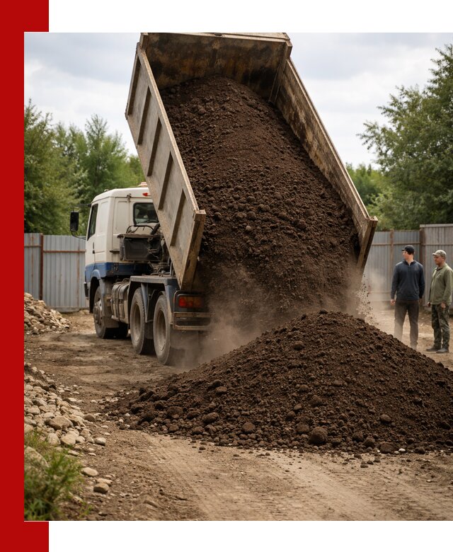 Доставка самосвалом 10 кубов в Пензе быстро и надёжно