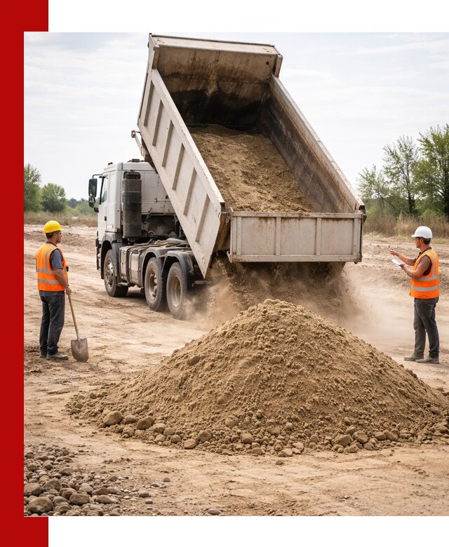 Доставка самосвалом 15 кубов в Пензе за город и по городу