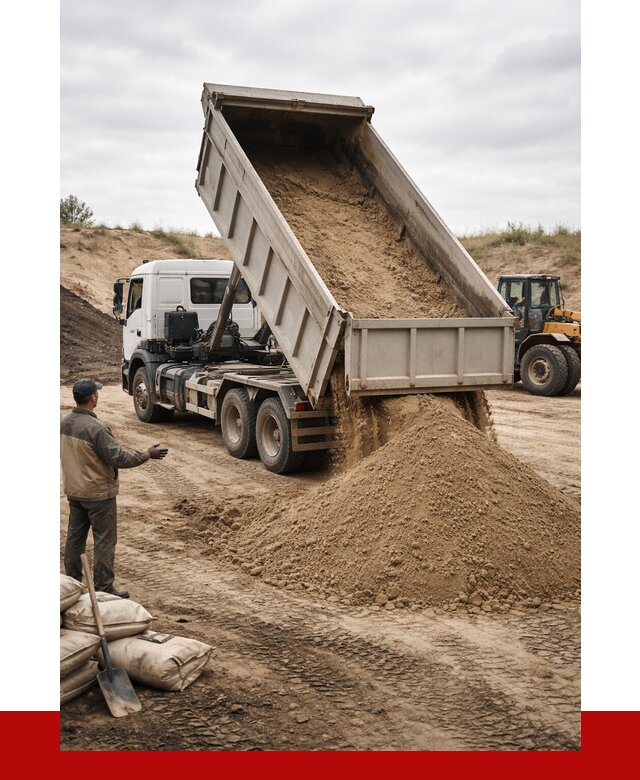 Доставка самосвалом 20 кубов в Пензе от 7699 р. | ПРОНЕРУДПнз