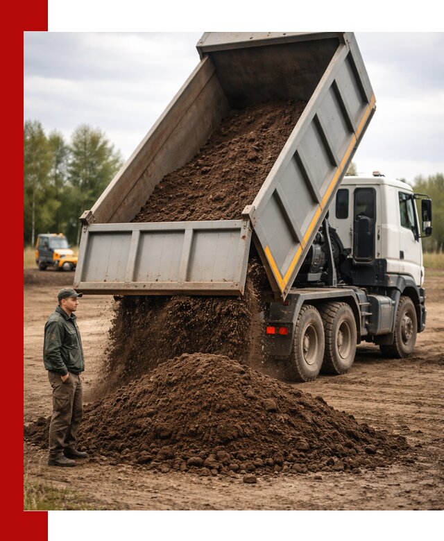 Аренда самосвала с водителем в Пензе для сыпучих грузов и навоза