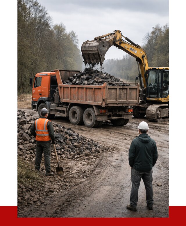 Вывоз асфальта в Пензе от 4619 р. самосвалом ПРОНЕРУДПнз