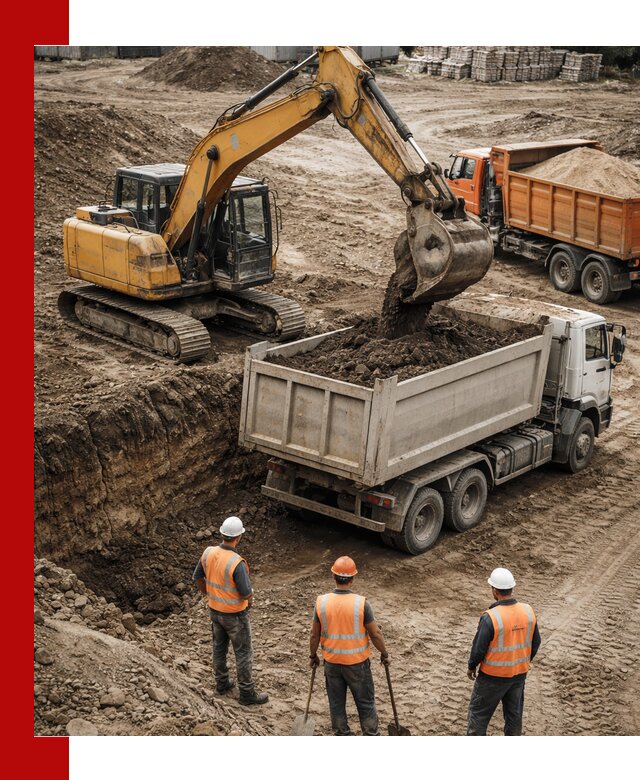 Разработка грунта для строительства и благоустройства в Пензе