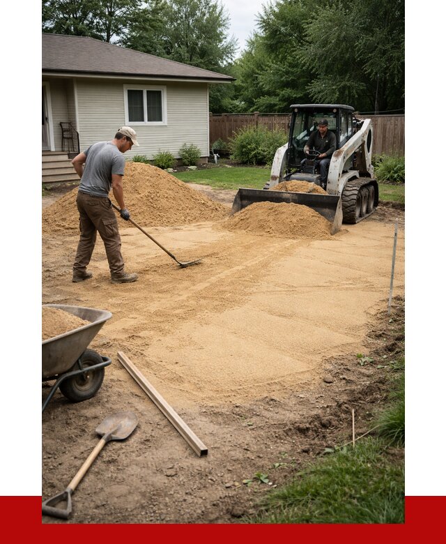 Отсыпка участка песком в Пензе, от 2566 р., ПРОНЕРУДПнз